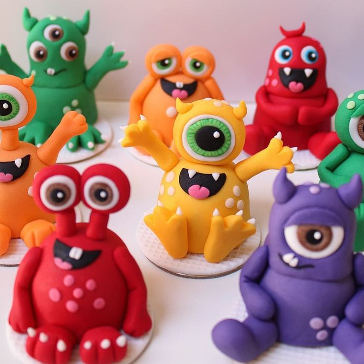 Creative Monsters Polymer Clay Crafts