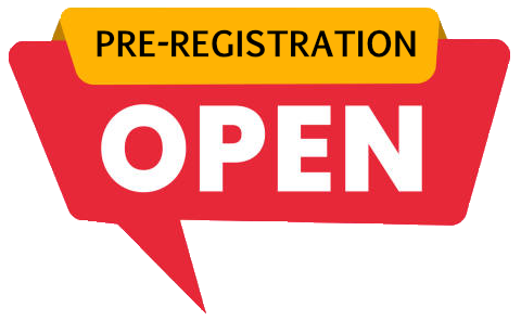 Pre-Registration is now OPEN!!!