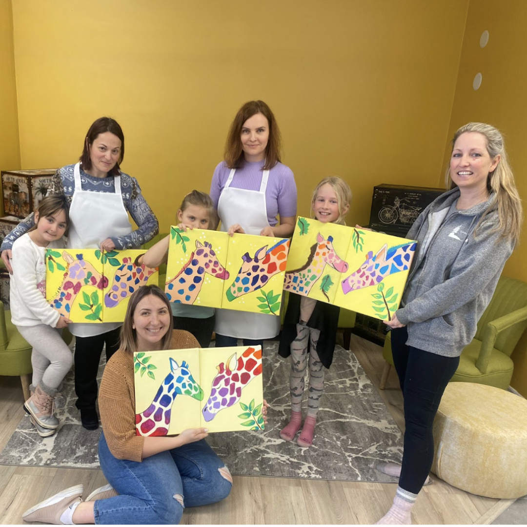 Mommy and Me Painting Workshop - Barrie and Innisfil