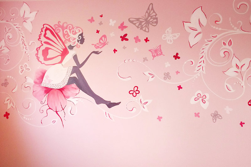 Fairy Tale Theme wall mural