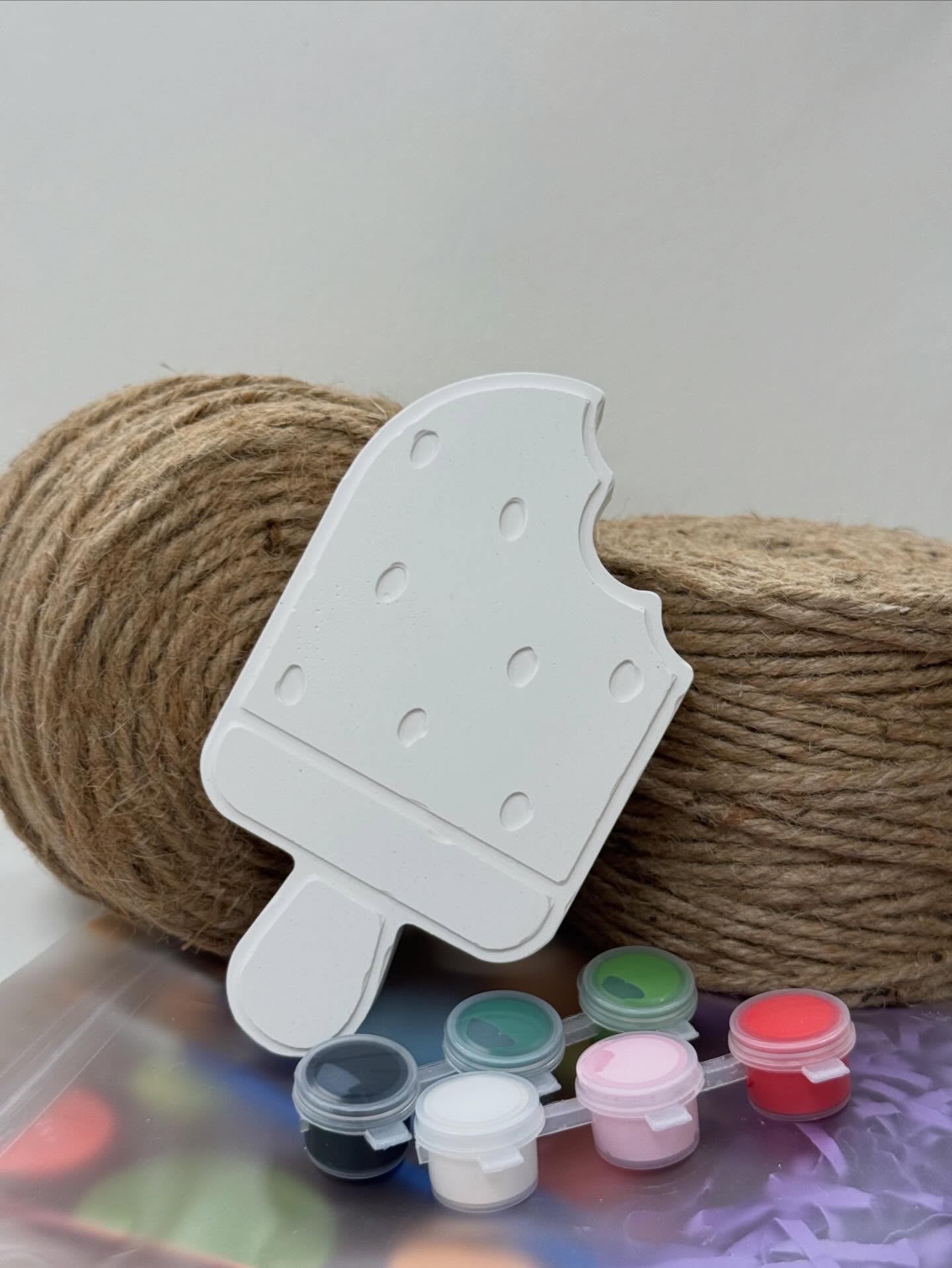 Ice Cream Paint Your Own Plaster Kit