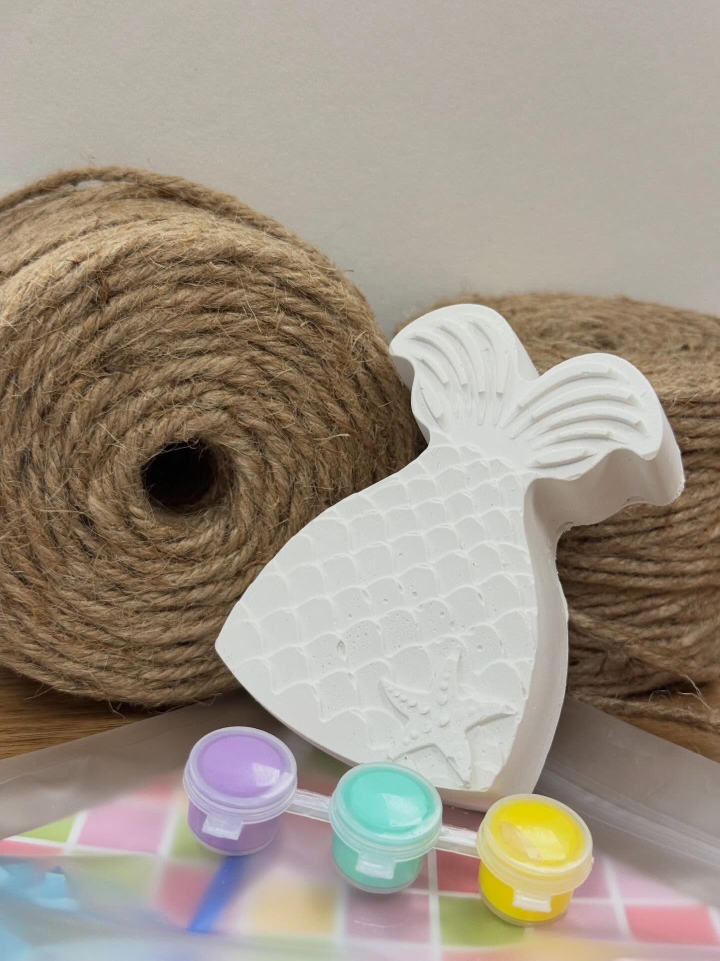 Whale Paint Your Own Plaster Kit